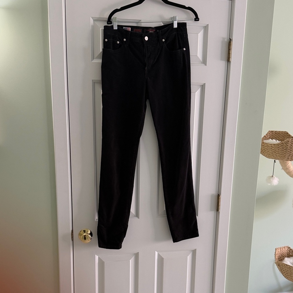 Black Straight Corduroy’s